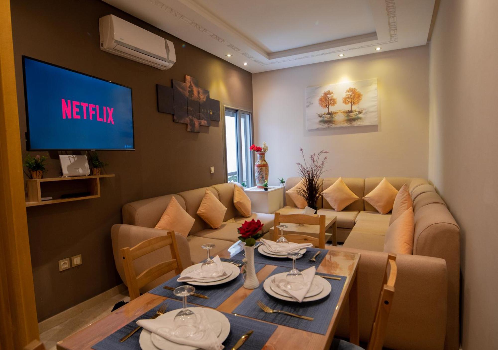 R101- Cosy And Stylish Apartment With King Size Bed- Belvedere Casablanca Exterior foto